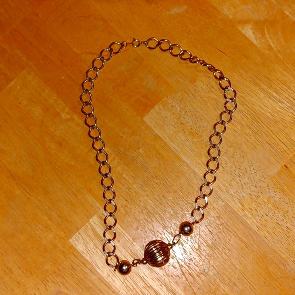 🍀3 for $25🍀Chunky Goldtone necklace